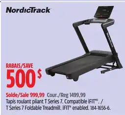 Canadian Tire T Series 7 Foldable Treadmill offer
