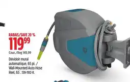 Canadian Tire Wall-Mounted Auto Hose Reel offer