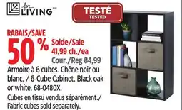 Canadian Tire For LIVING 6-Cube Cabinet offer