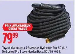 Canadian Tire Hydrosteel Pro 3 Layer Garden Hose offer