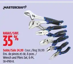 Canadian Tire Wrench and Pliers Set offer