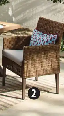 Canadian Tire Okanagan Aluminum and Wicker Dining Chairs, 2-Pk offer