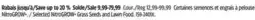 Canadian Tire Selected NitroGROW+ Grass Seeds and Lawn Food offer