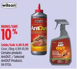 Canadian Tire Selected AntOUT Products offer