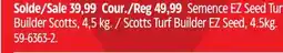Canadian Tire Scotts Turf Builder EZ Seed offer