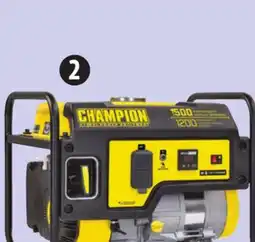 Canadian Tire Champion Power Equipment 1200W/1500W Portable Gas Generator offer