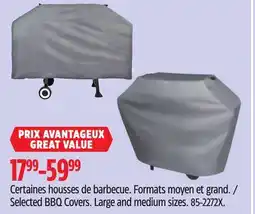 Canadian Tire Selected BBQ Covers offer