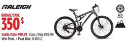 Canadian Tire Raleigh Peak Bike offer