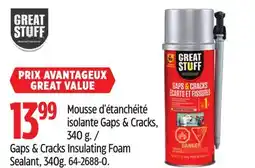 Canadian Tire Great Stuff Gaps & Cracks Insulating Foam Sealant offer