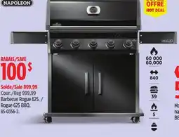 Canadian Tire NAPOLEON Rogue 625 BBQ offer