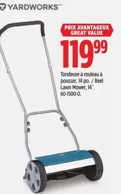 Canadian Tire Reel Lawn Mower offer