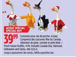 Canadian Tire Porch Goose Outfits, 4-Pk offer