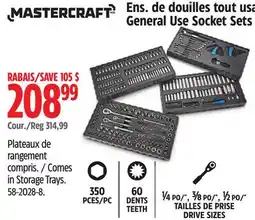 Canadian Tire MASTERCRAFT Comes in Storage Trays offer