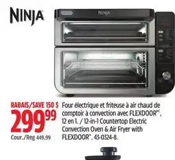 Canadian Tire 12-in-1 Counter top Electric Convection Oven & Air Fryer with FLEXDOOR offer