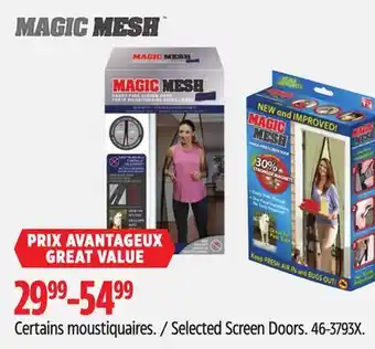 Canadian Tire Selected Screen Doors offer