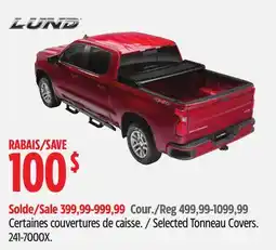 Canadian Tire Selected Tonneau Covers offer