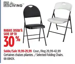 Canadian Tire Selected Folding Chairs offer