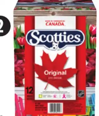 Canadian Tire Scotties Facial Tissue offer