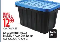 Canadian Tire Heavy-Duty Storage Tote offer