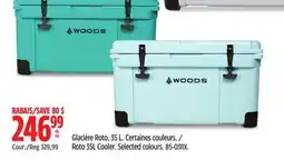Canadian Tire WOODS Roto 35L Cooler offer