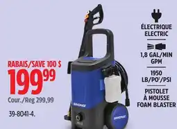Canadian Tire SIMONIZ ELECTRIC 1,8 MIN GPM 1950 PSI FOAM BLASTER offer