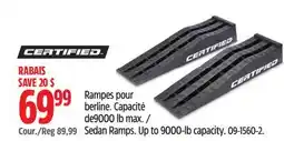 Canadian Tire Sedan Ramps offer