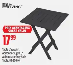 Canadian Tire Adirondack Grey Side Table offer