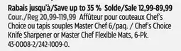 Canadian Tire Chef's Choice Knife Sharpener or Master Chef Flexible Mats, 6-Pk offer
