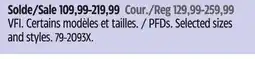 Canadian Tire PFDs offer