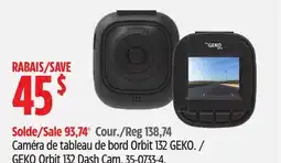 Canadian Tire GEKO Orbit 132 Dash Cam offer