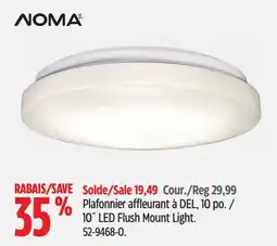 Canadian Tire 10˝ LED Flush Mount Light offer