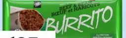 Giant Tiger Tina's frozen burrito offer