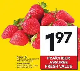 Giant Tiger Strawberries offer
