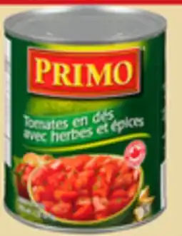 Giant Tiger Primo Diced Tomatoes Herb and Spices offer