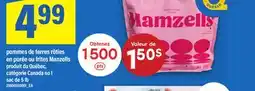 Maxi POMMES DE TERRES RÔTIES EN PURÉE OU FRITES MANZELLS, sac de 5 lb offer