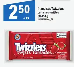 Maxi FRIANDISES TWIZZLERS offer