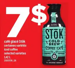 Maxi CAFÉ GLACÉ STŌK | ICED COFFEE offer