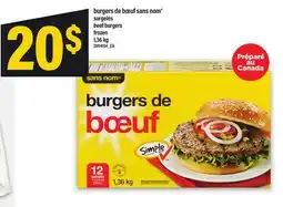 Maxi BURGERS DE BŒUF SANS NOM | BEEF BURGERS offer