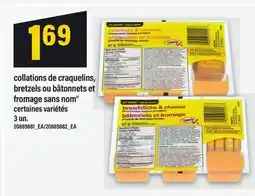Maxi COLLATIONS DE CRAQUELINS, BRETZELS OU BÂTONNETS ET FROMAGE SANS NOM , 3 un offer