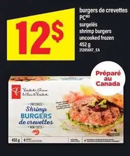 Maxi BURGERS DE CREVETTES PC | SHRIMP BURGERS offer