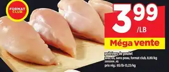 Maxi POITRINES DE POULET offer