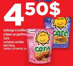Maxi MÉLANGE À MUFFINS, CRÊPES OU GAUFRES CORA, 450/700 g offer