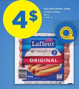 Maxi SAUCISSES FUMÉES LAFLEUR offer