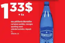 Maxi EAU PÉTILLANTE MONTELLIER | SPARKLING WATER offer