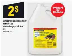 Maxi VINAIGRE BLANC SANS NOM | WHITE VINEGAR offer