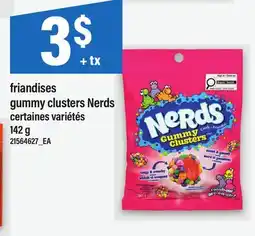 Maxi FRIANDISES GUMMY CLUSTERS NERDS offer