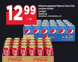 Maxi BOISSONS GAZEUSES PEPSI OU COCA-COLA offer