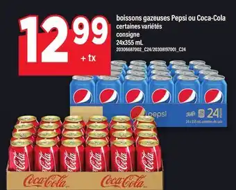 Maxi BOISSONS GAZEUSES PEPSI OU COCA-COLA offer