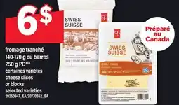 Maxi FROMAGE TRANCHÉ 140-170 G OU BARRES, 250 G PC | CHEESE SLICES OR BLOCKS offer