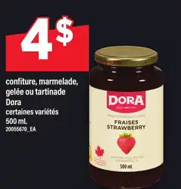 Maxi CONFITURE, MARMELADE, GELÉE OU TARTINADE DORA offer